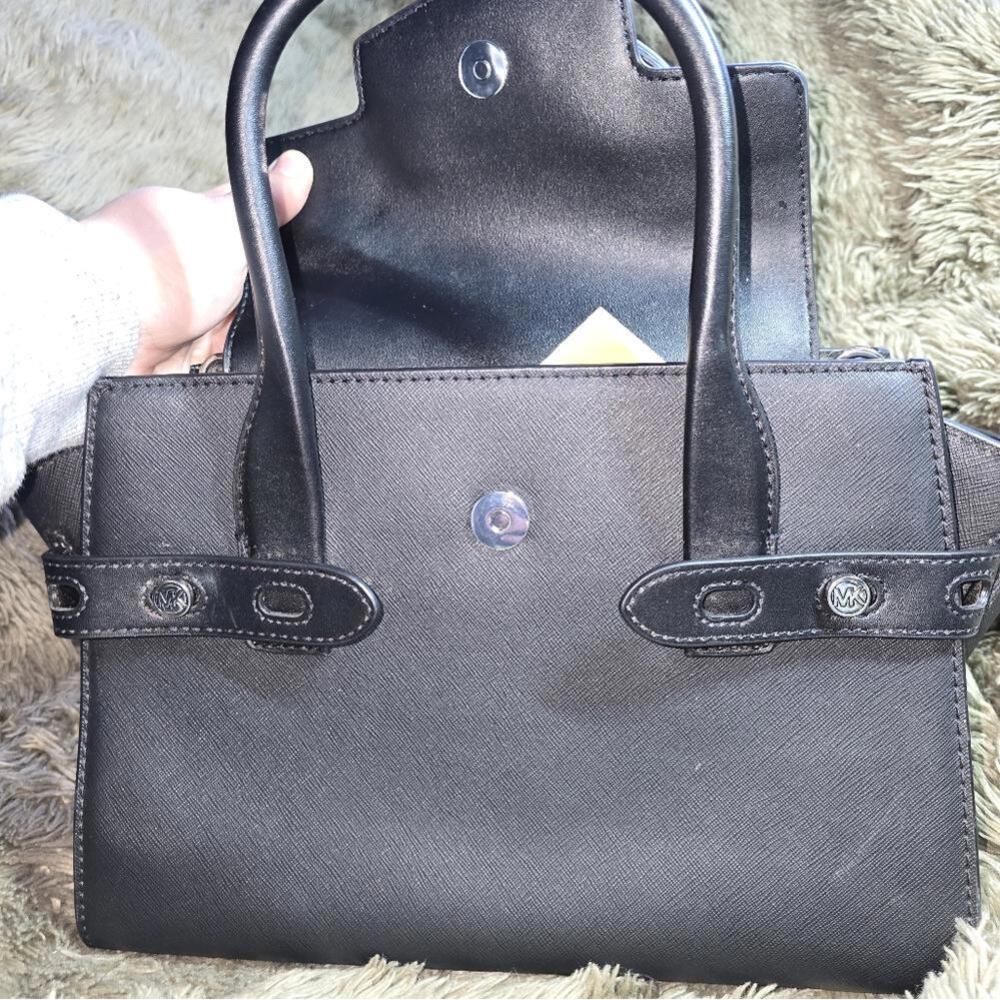 Michael Kors Carmen Medium Belted Satchel - Picture 7 of 7